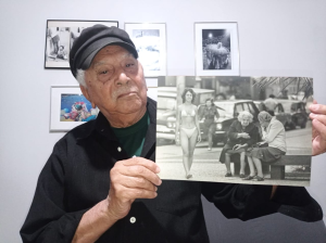 Paulo com foto de sua autoria